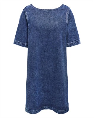 Gigi A-Shape Denim Kleid